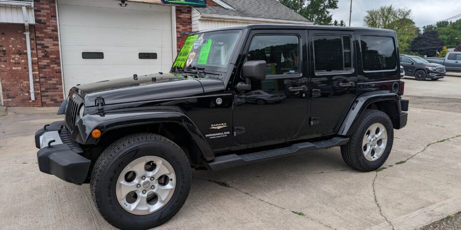 2014 JEEP WRANGLER UNLIMITED SAHARA 4WD