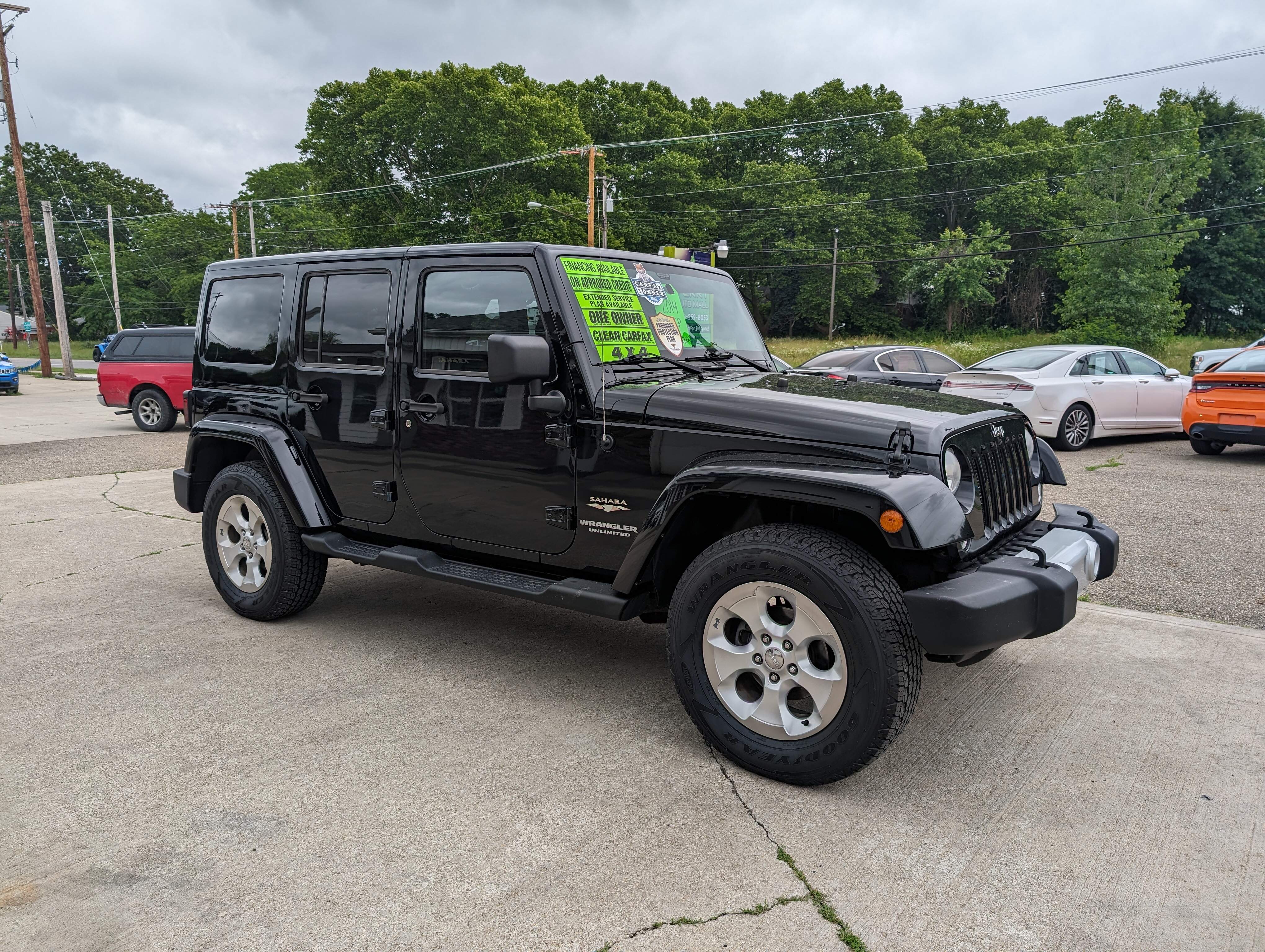 2014 JEEP WRANGLER UNLIMITED SAHARA 4WD