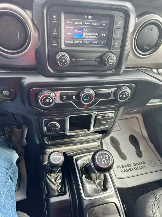 2019 JEEP WRANGLER MANUAL, 6-SPD SPORT SUV 2D V6, VVT, 3.6 LITER 4WD 32K MILES
