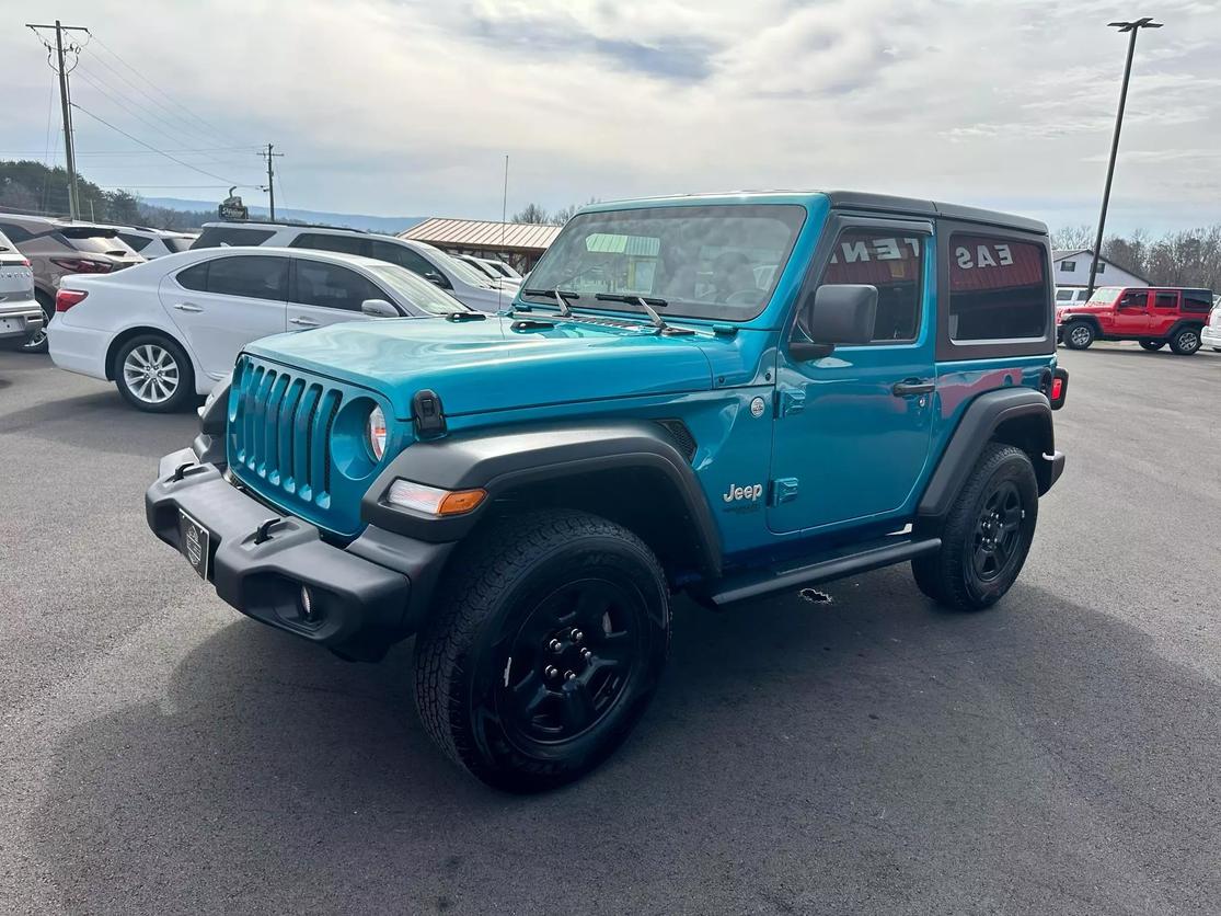 2019 JEEP WRANGLER MANUAL, 6-SPD SPORT SUV 2D V6, VVT, 3.6 LITER 4WD 32K MILES