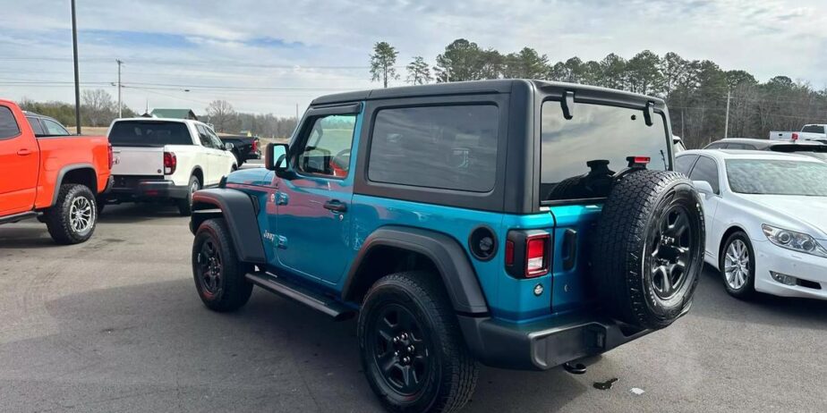 2019 JEEP WRANGLER MANUAL, 6-SPD SPORT SUV 2D V6, VVT, 3.6 LITER 4WD 32K MILES