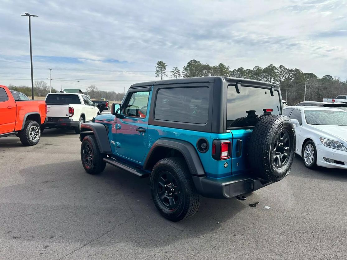 2019 JEEP WRANGLER MANUAL, 6-SPD SPORT SUV 2D V6, VVT, 3.6 LITER 4WD 32K MILES