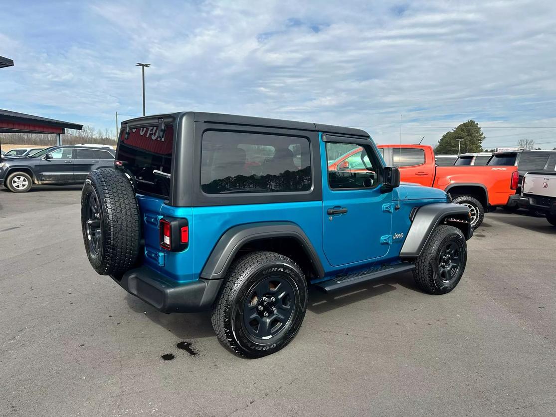 2019 JEEP WRANGLER MANUAL, 6-SPD SPORT SUV 2D V6, VVT, 3.6 LITER 4WD 32K MILES