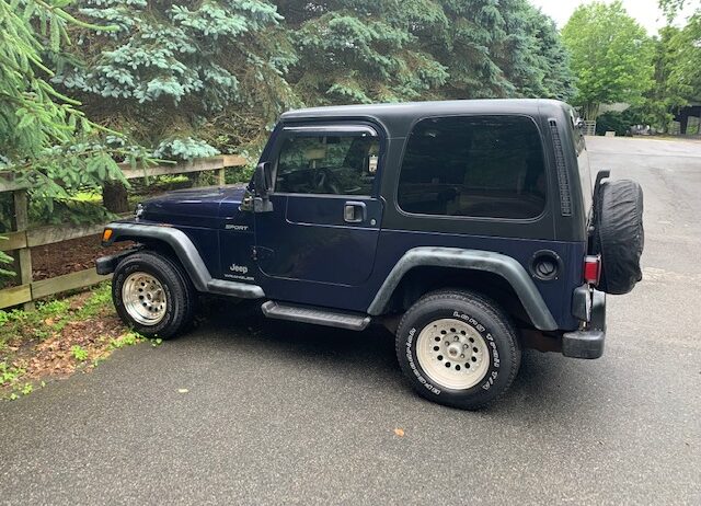 2003 Wrangler Sport, Navy Blue, Hard top, 200k Miles