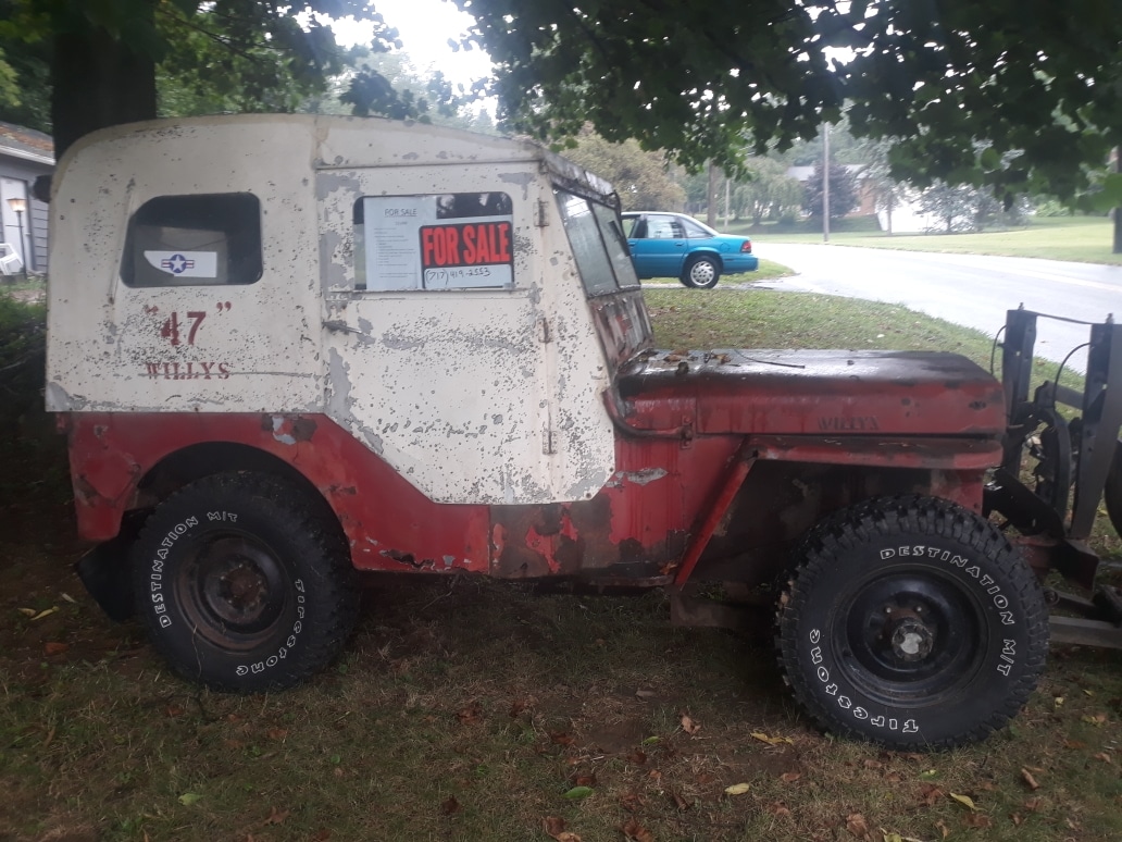 1947 cj2a plow jeep