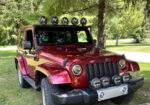 2012 Jeep Wrangler Sahara Sport Utility Deep Cherry Red 6 cyl 6 speed MANUAL