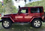 2012 Jeep Wrangler Sahara Sport Utility Deep Cherry Red 6 cyl 6 speed MANUAL