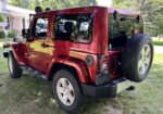 2012 Jeep Wrangler Sahara Sport Utility Deep Cherry Red 6 cyl 6 speed MANUAL