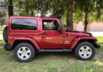 2012 Jeep Wrangler Sahara Sport Utility Deep Cherry Red 6 cyl 6 speed MANUAL