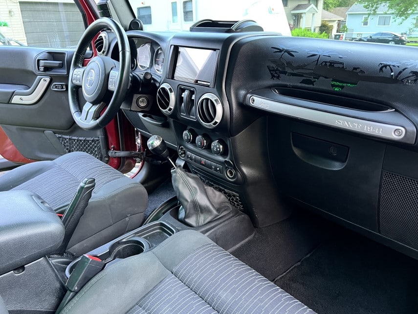2012 Jeep Wrangler Sahara Sport Utility Deep Cherry Red 6 cyl 6 speed MANUAL