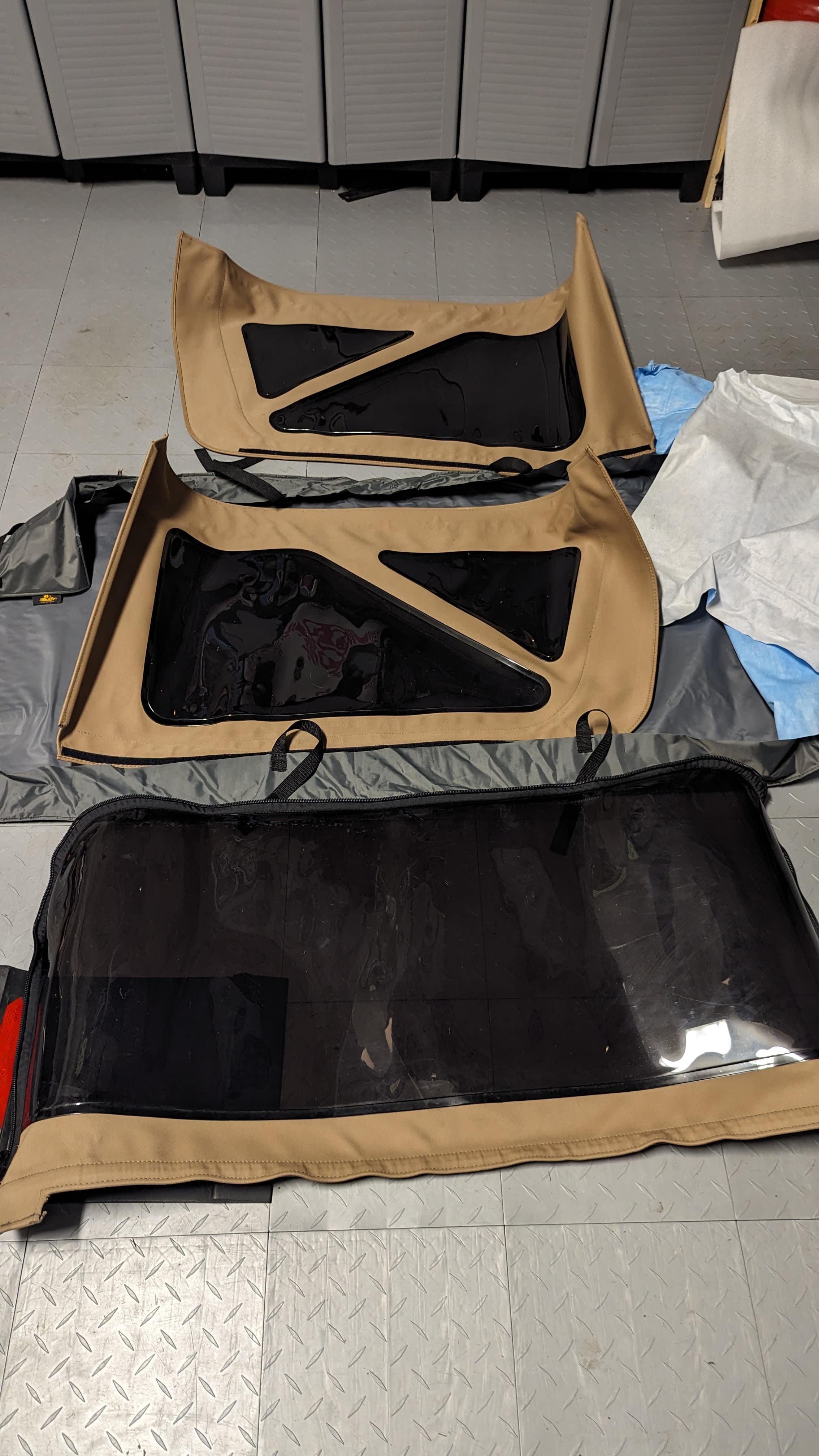 Soft top and accessories for a 2-door Wrangler (Golden Eagle) – San Diego
