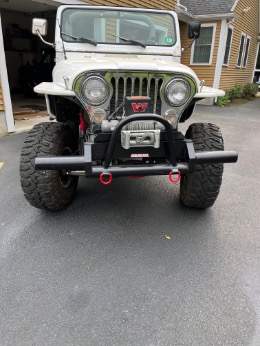 Cj7 front bumper