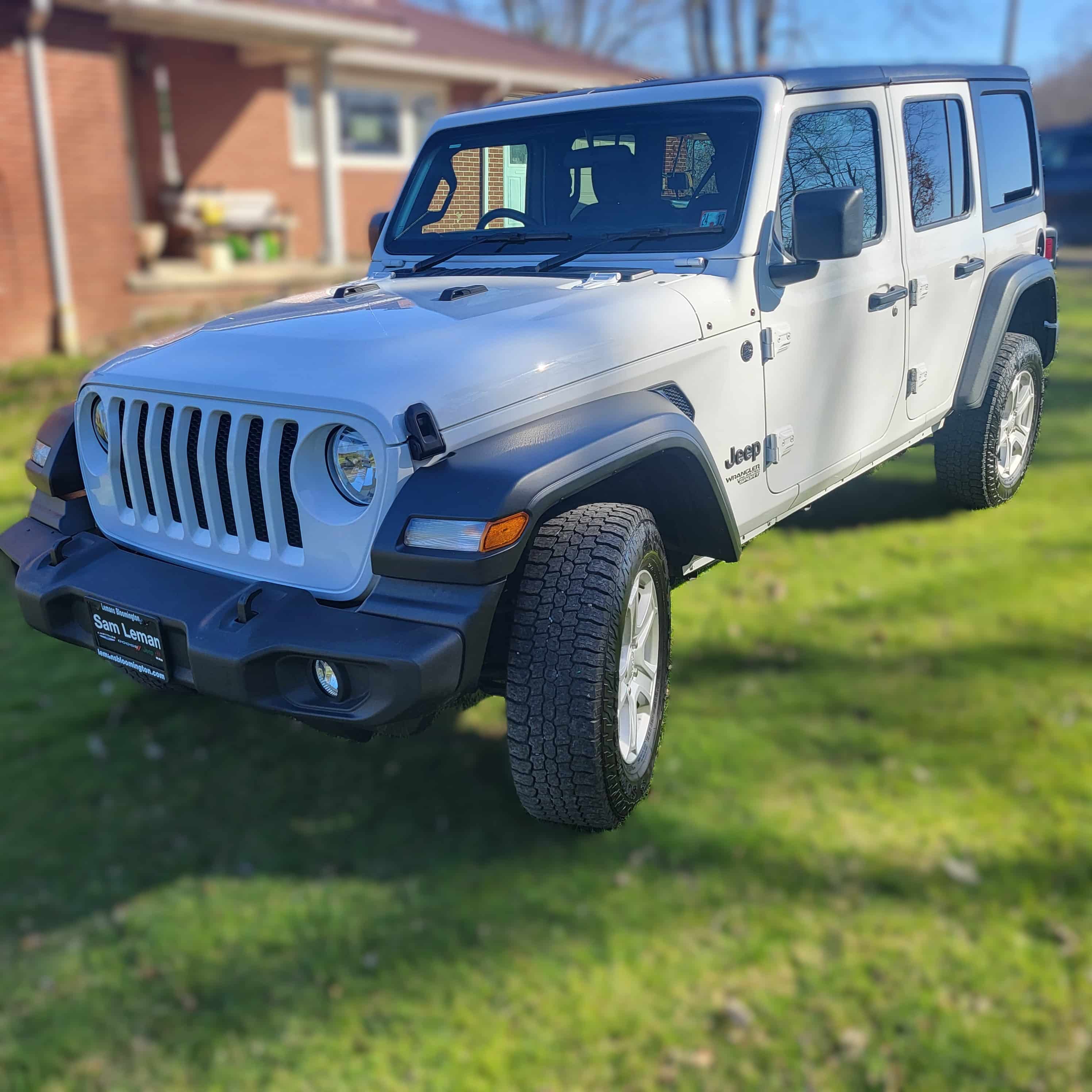2021 RHD JEEP WRANGLER STILL UNDER WARRANTY