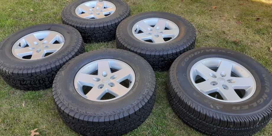 Wrangler wheels and tires