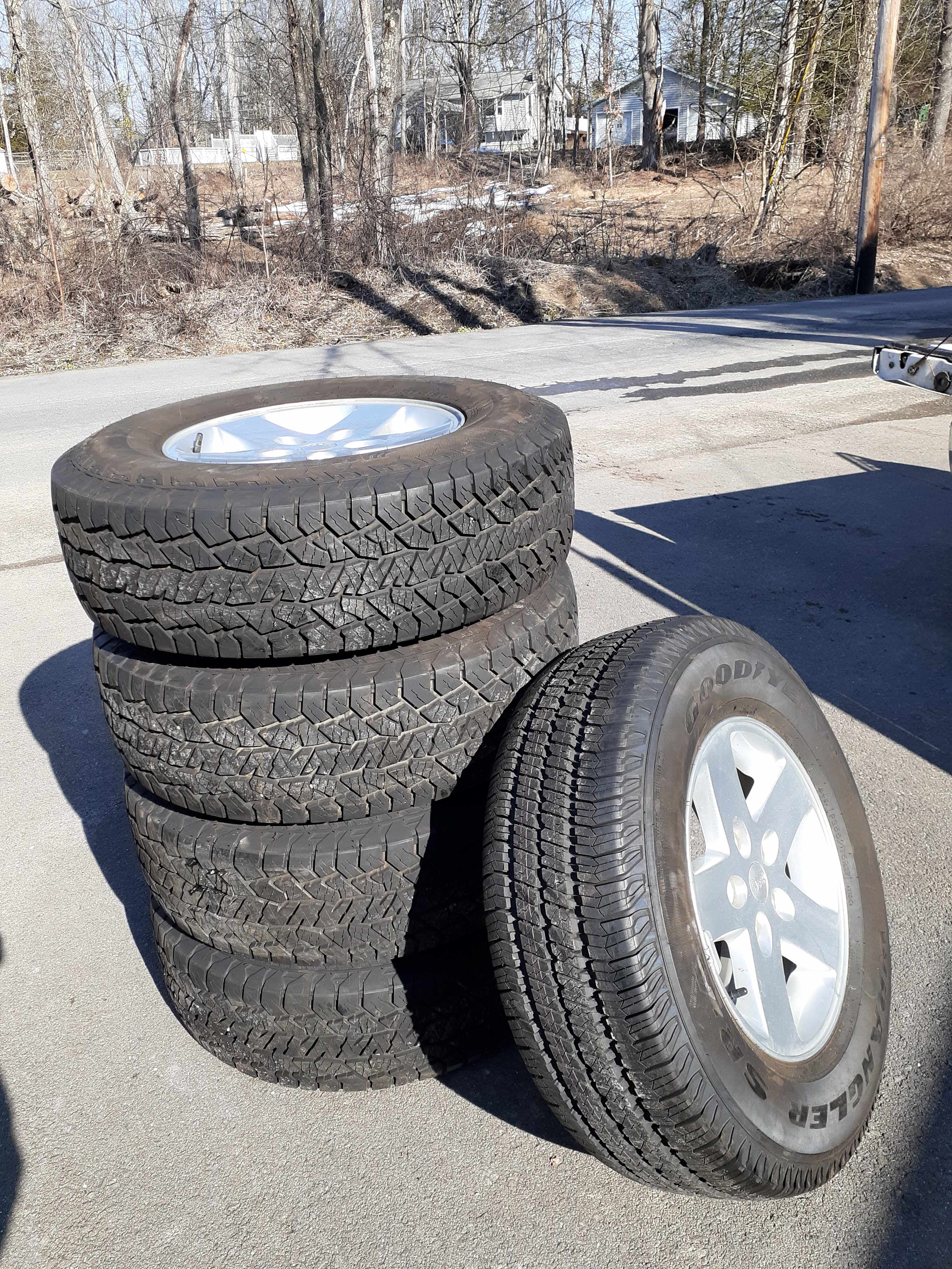 Wrangler wheels and tires