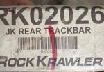 Rock Krawler Jeep Wrangler JK Adjustable Rear Track Bar