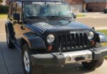 2013 Jeep Wrangler Sahara Stock soft top and frame