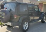 2013 Jeep Wrangler Sahara Stock soft top and frame