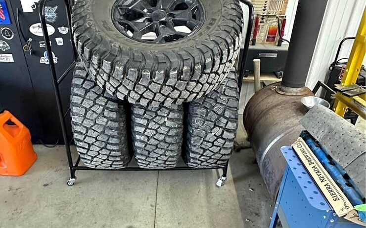 Jeep Gladiator Willys 5×5 rims and tires