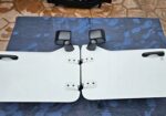 BRIGHT WHITE JEEP WRANGLER JL 2 DORR MOPAR HALF DOORS