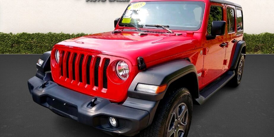 2018 Jeep Wrangler Unlimited Sport