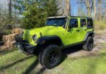 Hyper Green Jeep Wrangler Sport Unlimited