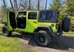 Hyper Green Jeep Wrangler Sport Unlimited