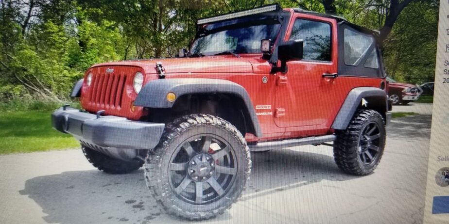 2012 Wrangler low miles