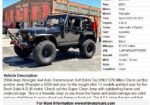 2004 Jeep Wrangler 4×4 Custom Low Miles Tons of Mods