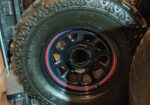 Super sticky Super Swamper SSR Radials for Jeep wheel set