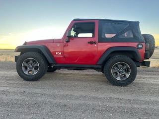 2007 jeep wrangler x