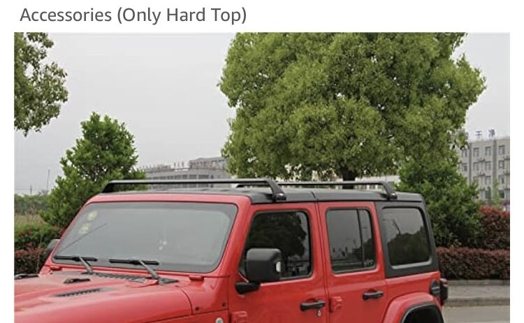 Jeep Wrangler JL cross bars & nerf bars