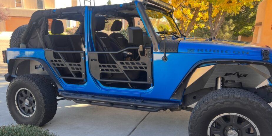 Blue Rubicon w/3in lift