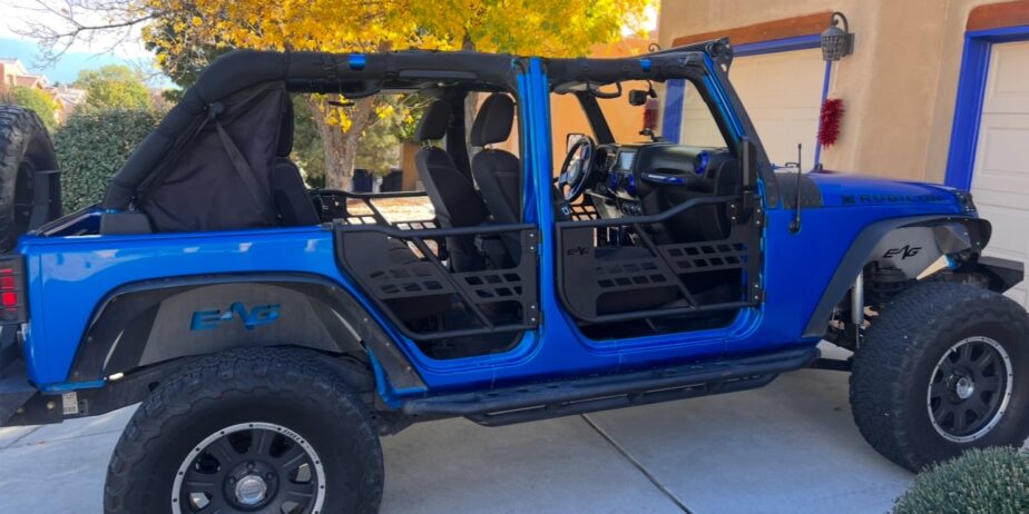 Blue Rubicon w/3in lift