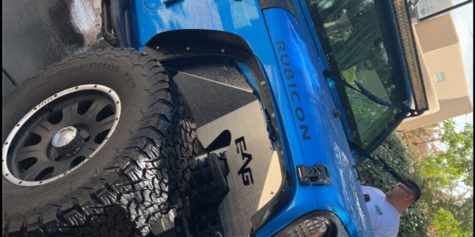 Blue Rubicon w/3in lift