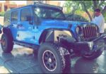 Blue Rubicon w/3in lift