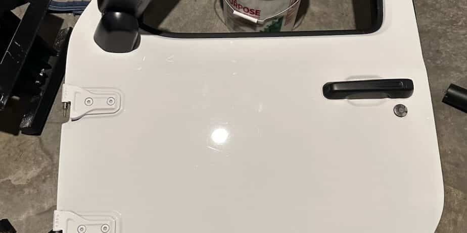 Jeep Gladiator Powered White Rear Passenger Door – Like New!!