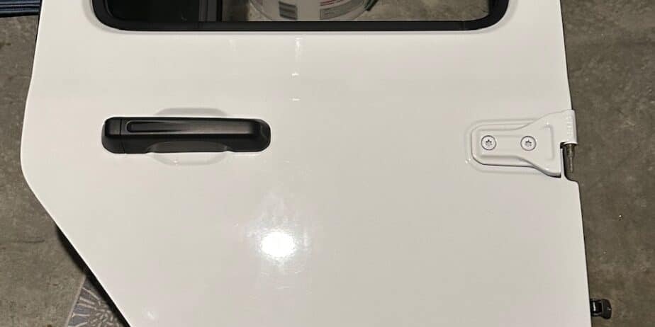 Jeep Gladiator Powered White Rear Passenger Door – Like New!!