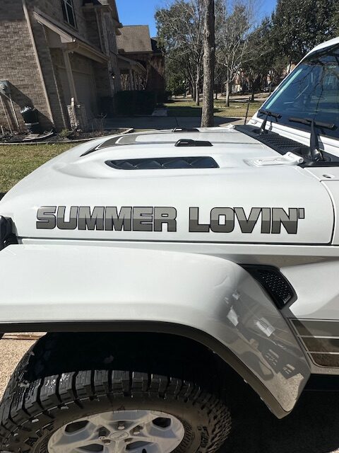 2023 Gladiator Rubicon 4×4 “Summer Lovin” many extras, mint only 2813 miles