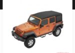 Bestop black Wrangler soft top 2007-2018