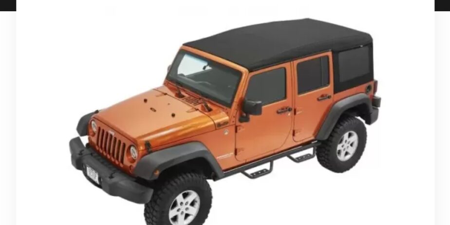 Bestop black Wrangler soft top 2007-2018