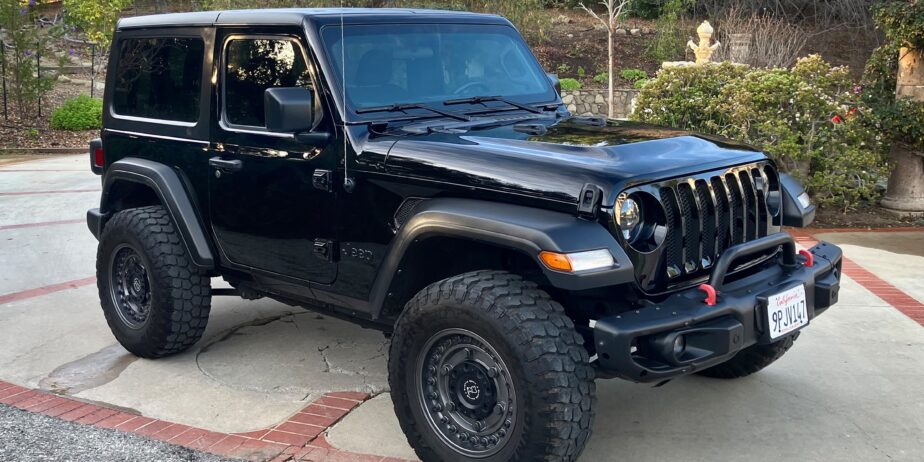 2022 Wrangler Sport—Manual 6-speed, 34k miles, Black Rhino Rims, Ironman Tires