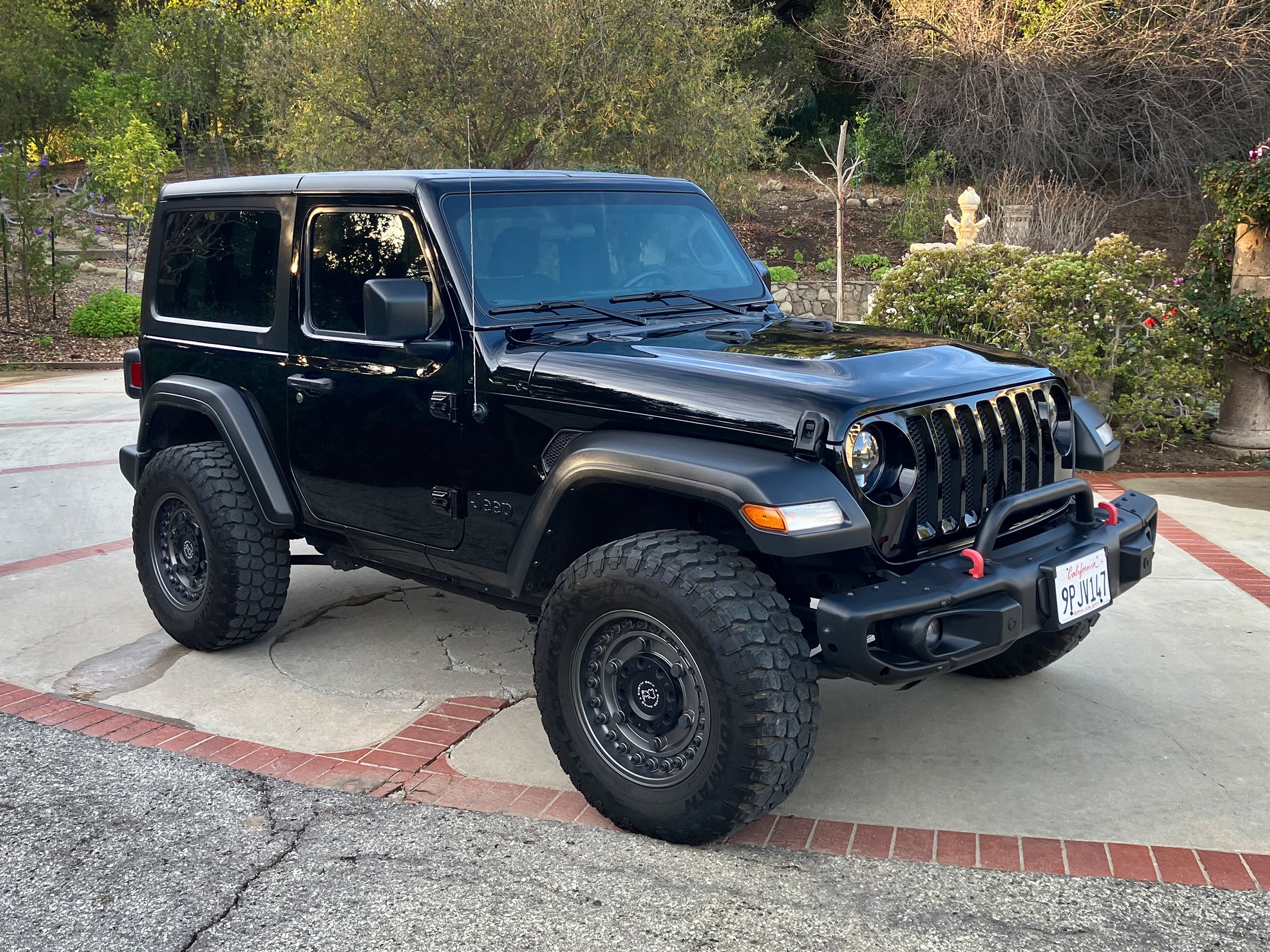 2022 Wrangler Sport—Manual 6-speed, 34k miles, Black Rhino Rims, Ironman Tires