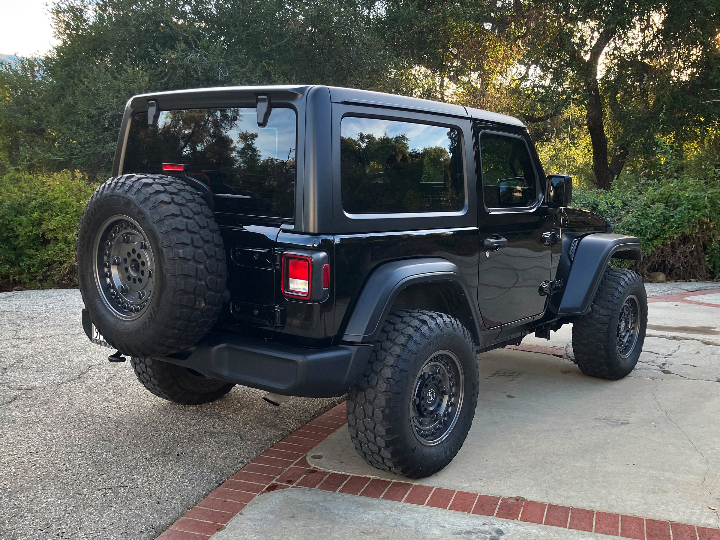2022 Wrangler Sport—Manual 6-speed, 34k miles, Black Rhino Rims, Ironman Tires