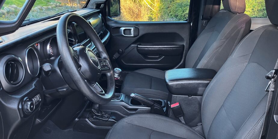 2022 Wrangler Sport—Manual 6-speed, 34k miles, Black Rhino Rims, Ironman Tires