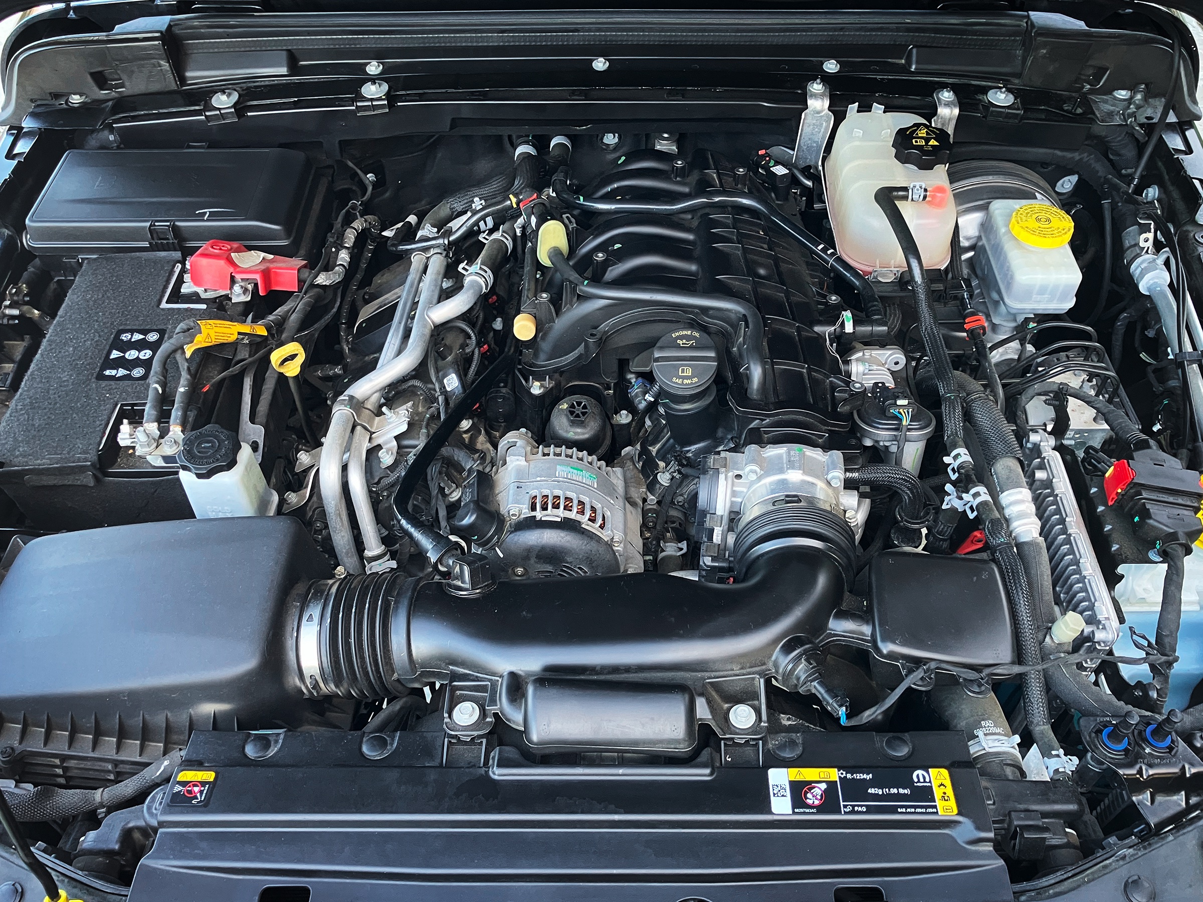 2022 Wrangler Sport—Manual 6-speed, 34k miles, Black Rhino Rims, Ironman Tires