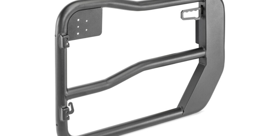 Rugged Ridge Front Fortis Tube Doors for 18-21 Jeep Wrangler JL & Gladiator JT
