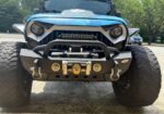 This 1 of a kind Jeep is custom from front to rear, top to bottom