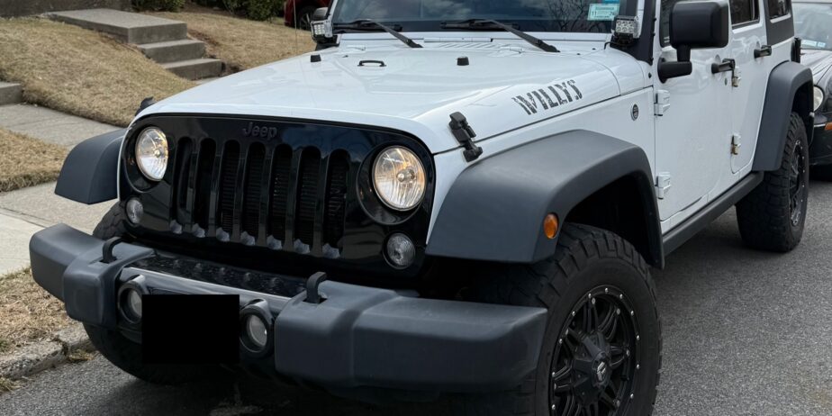 2017 Willys Wheeler Wrangler 93k miles