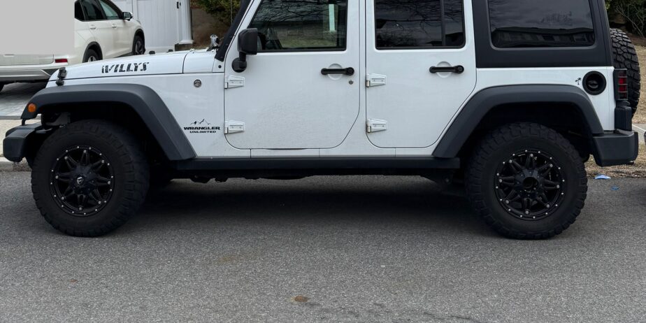 2017 Willys Wheeler Wrangler 93k miles